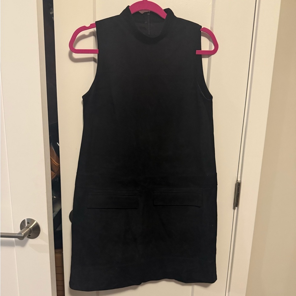 Billy Reid Lamb Suede Mini Dress